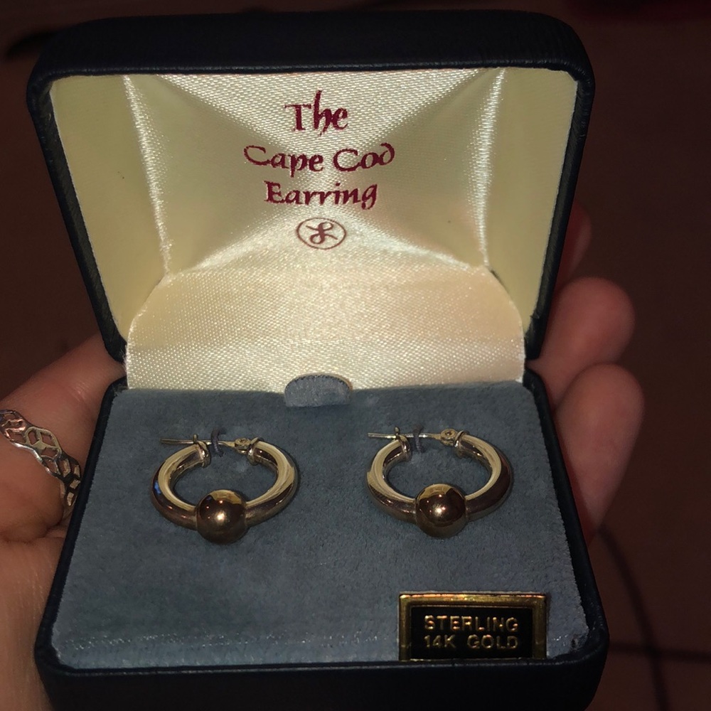 Cape Cod 14K gold earrings